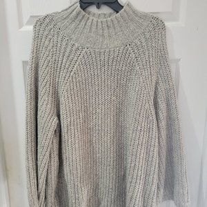 Women's Chaps Sweater, Size XXL, color heather grey